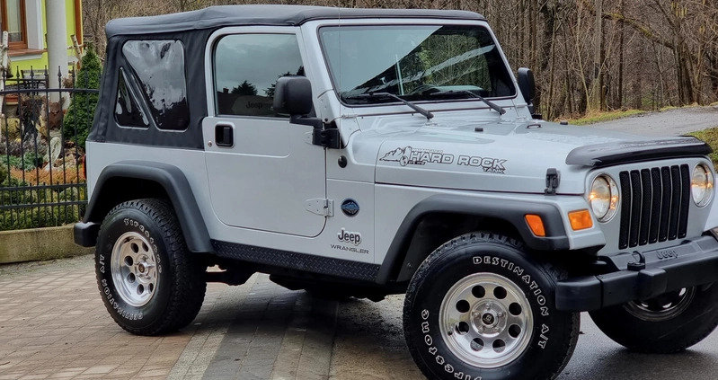 Jeep Wrangler cena 72600 przebieg: 223000, rok produkcji 2004 z Dynów małe 742